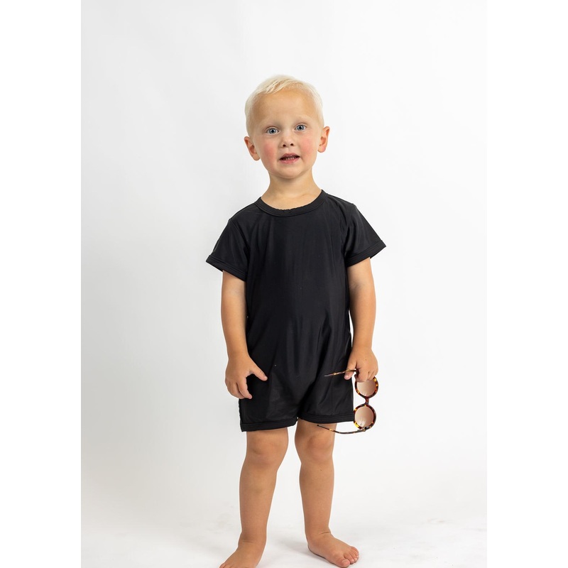 Black | Mini Shorties Rashguard (Unisex)