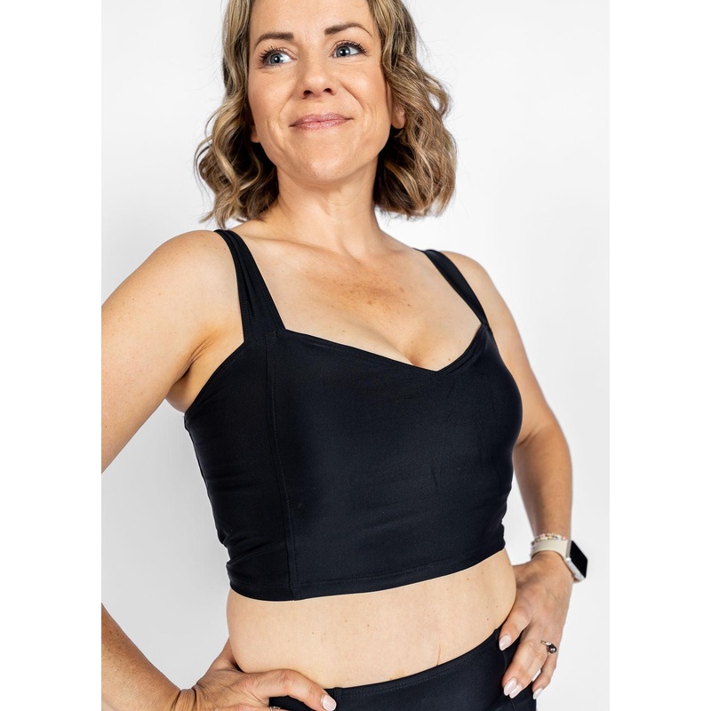 Black | Original Latter-Back Top