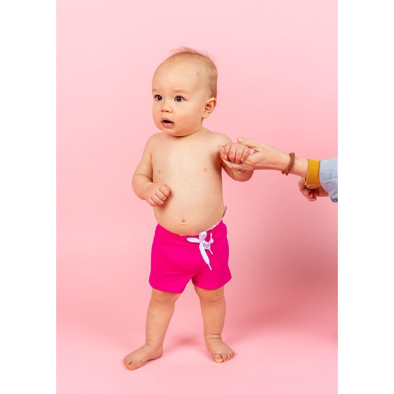 Bold Fuchsia | Baby Euro Shorts