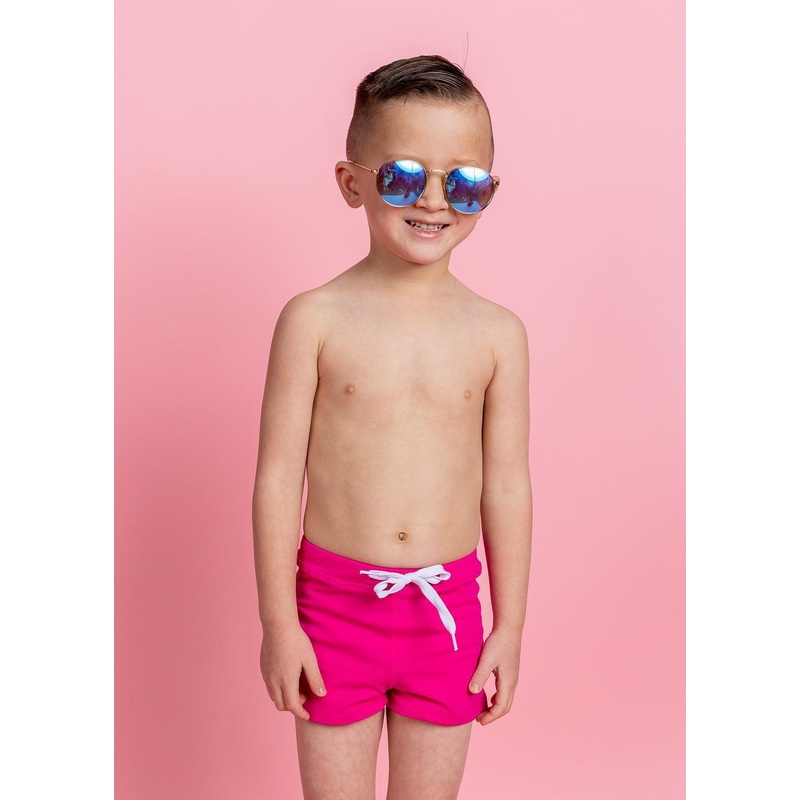 Bold Fuchsia | Mini Euro Shorts