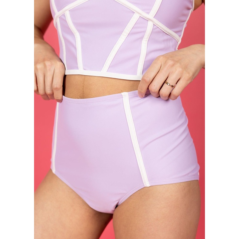 Bright Lilac | Lined Up Bottoms