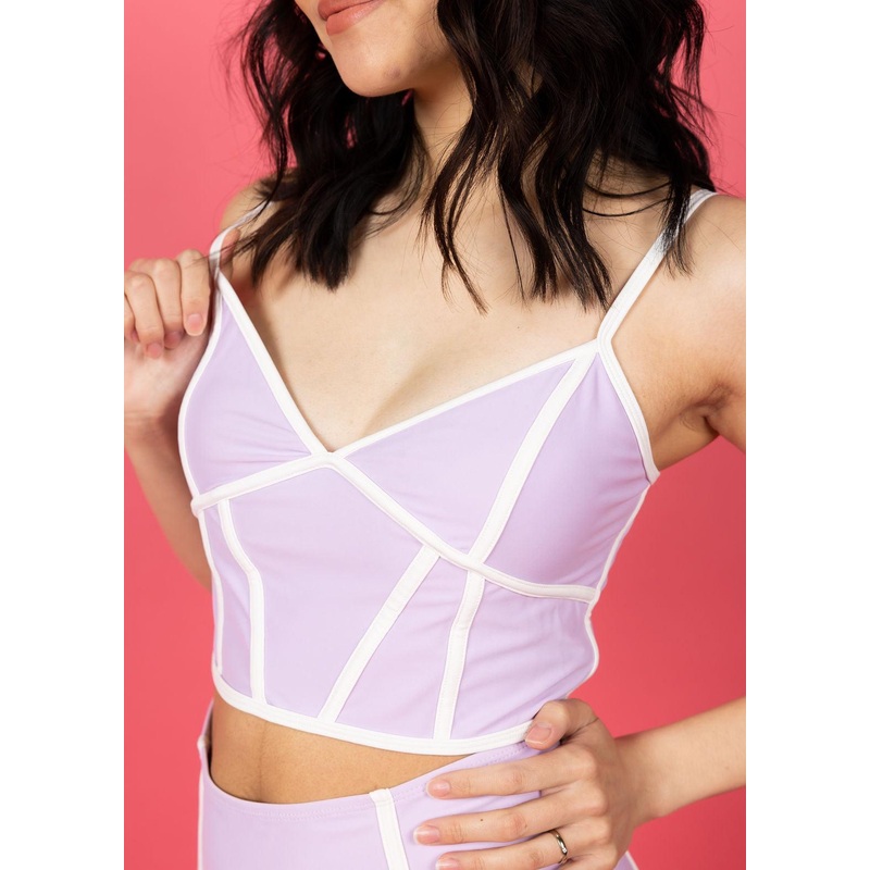 Bright Lilac | Lined Up Top
