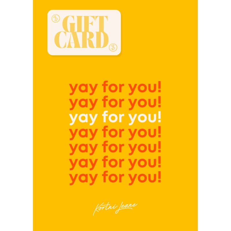 Congratulations Gift Card