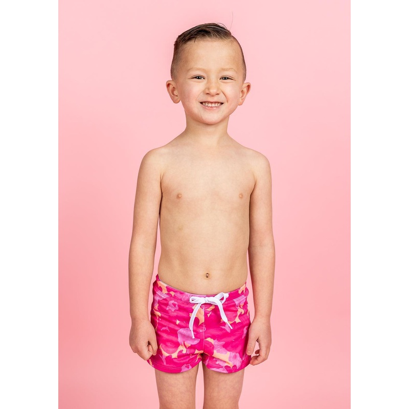Pink Blooms | Mini Euro Shorts