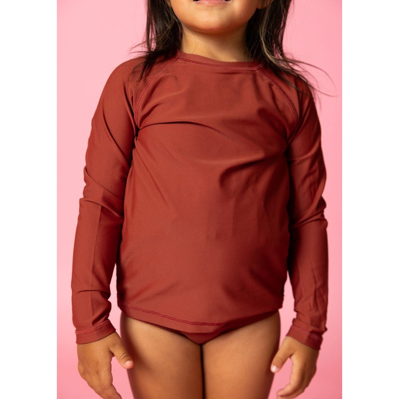 Amber Brown | Mini Rashguard Top (Unisex)