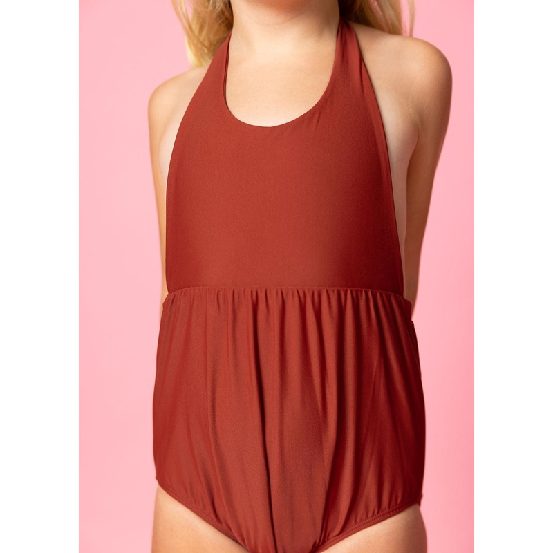 Amber Brown | Mini Romper One-Piece