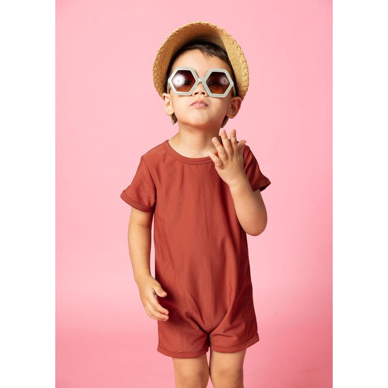 Amber Brown | Mini Shorties Rashguard (Unisex)