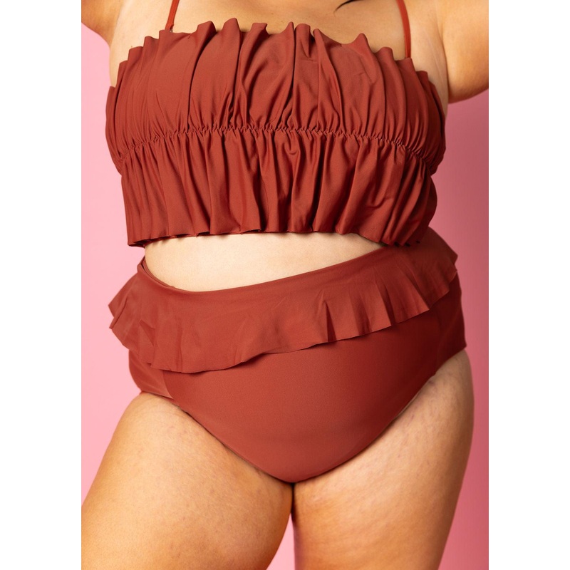 Amber Brown | Peplum Bottoms