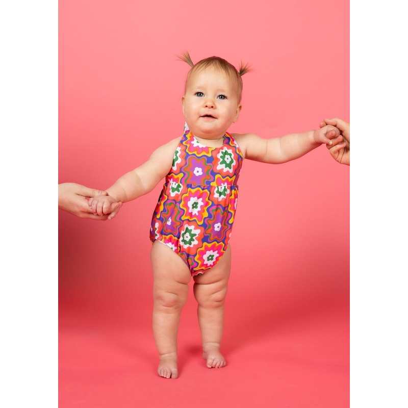 Psychedelic Flower | Baby Romper One-Piece
