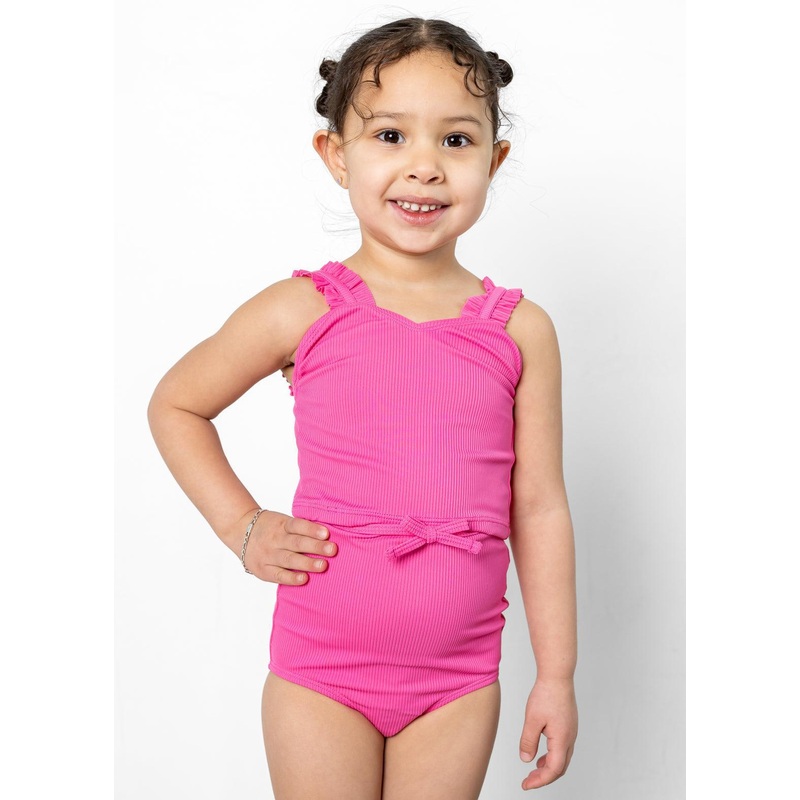 Ribbed Azalea Pink | Mini Ripple Top