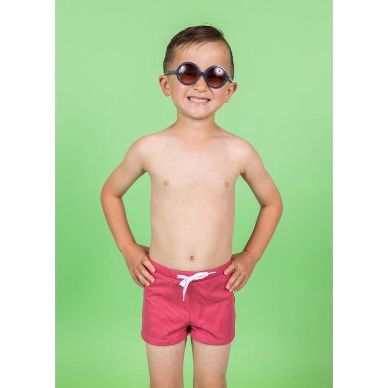 Ribbed Roseate | Mini Euro Shorts