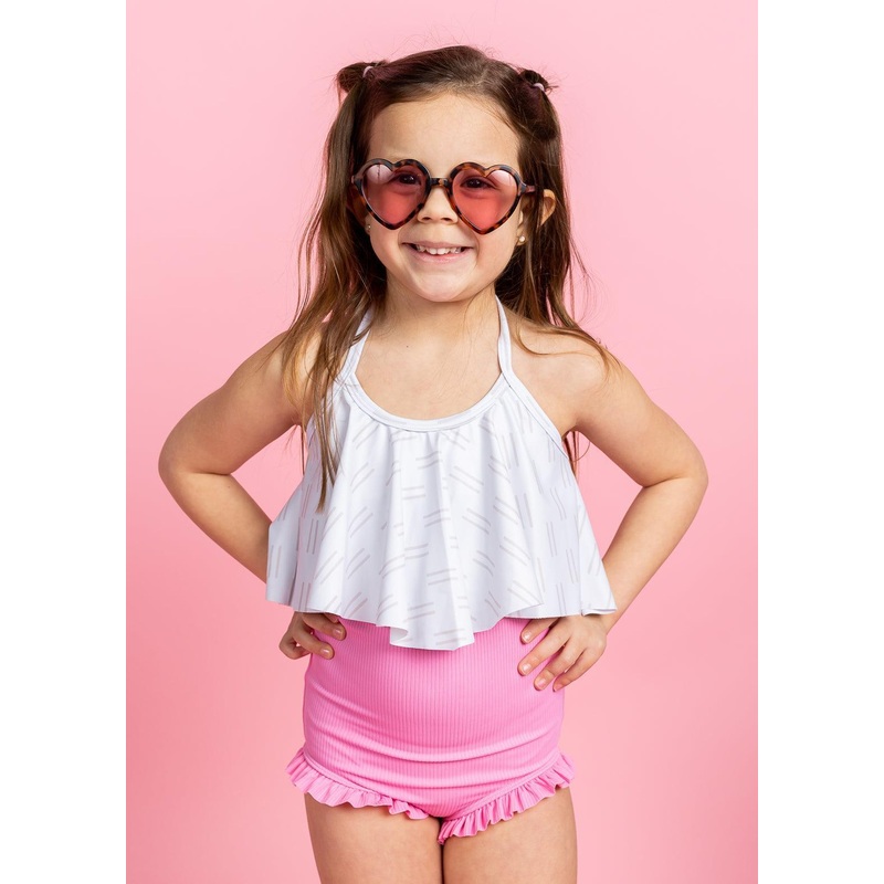 Taupe Dashes | Mini Swing Top