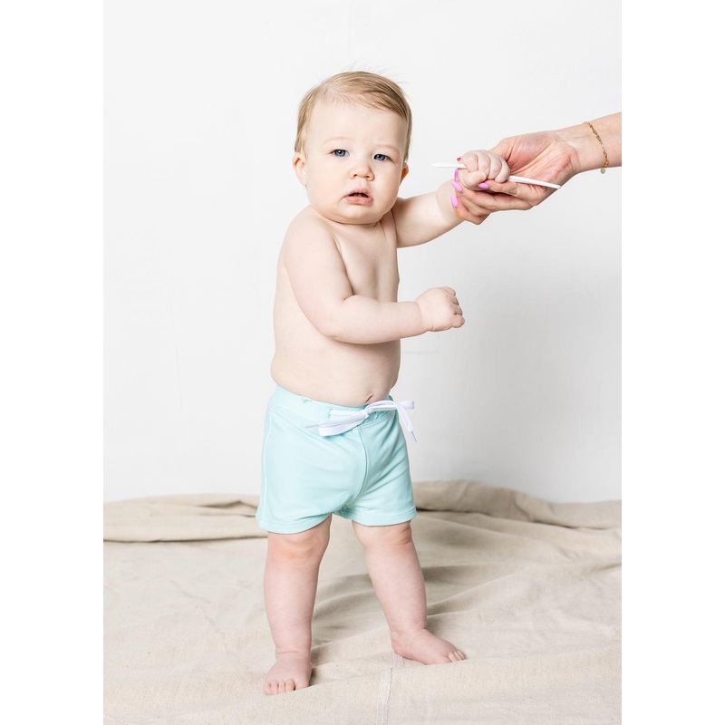 Fresh Mint | Baby Euro Shorts