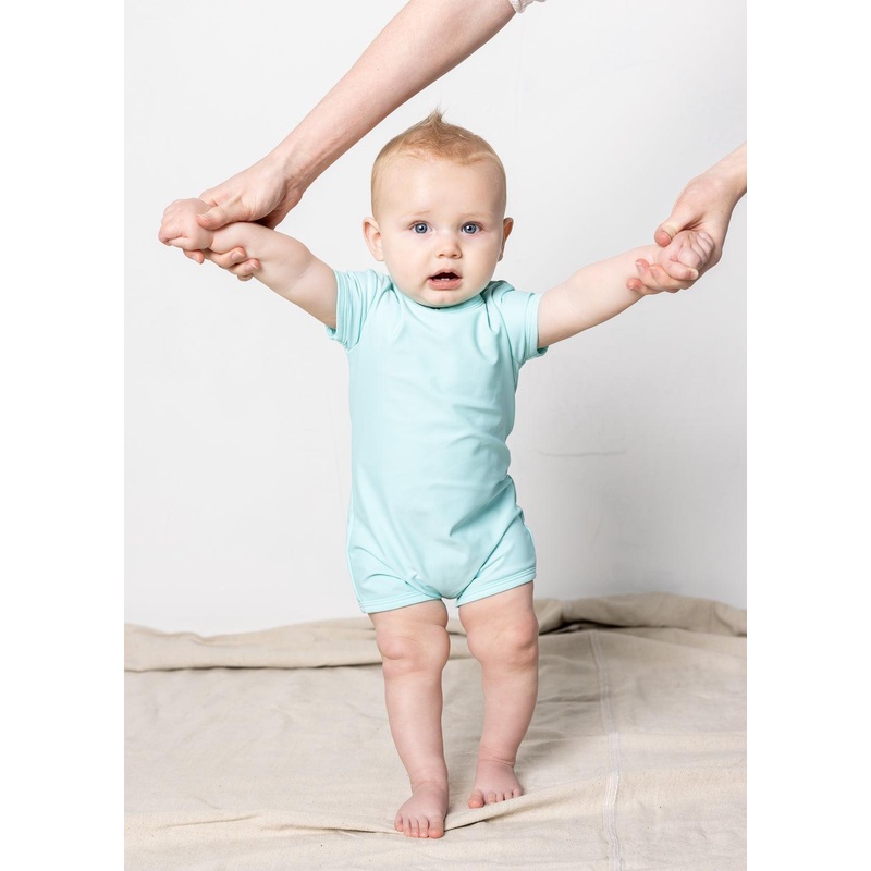 Fresh Mint | Baby Shorties Rashguard (Unisex)