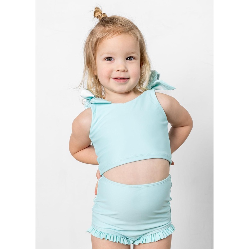 Fresh Mint | Mini All Ruffled Up Bottoms