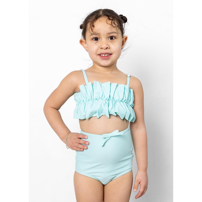 Fresh Mint | Mini Bow Bottoms