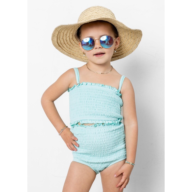 Fresh Mint | Mini Smocked Bottoms