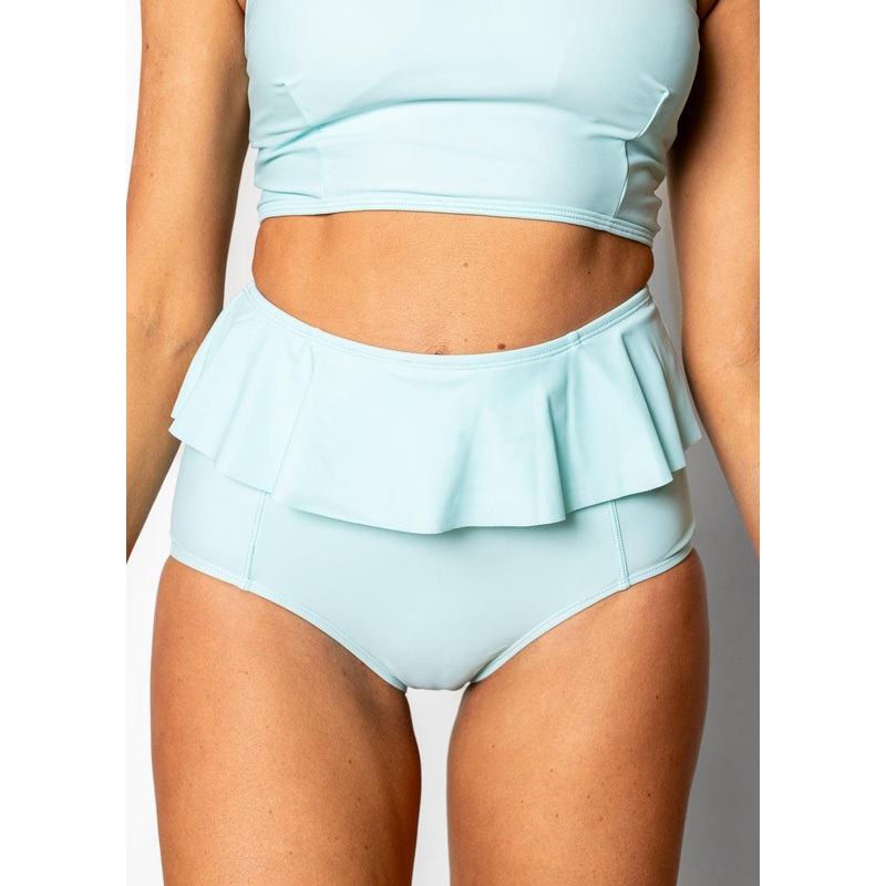 Fresh Mint | Peplum Bottoms