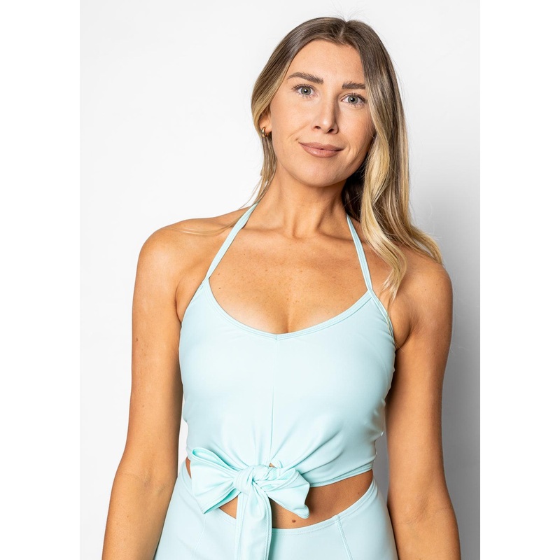 Fresh Mint | Tied-Up Top