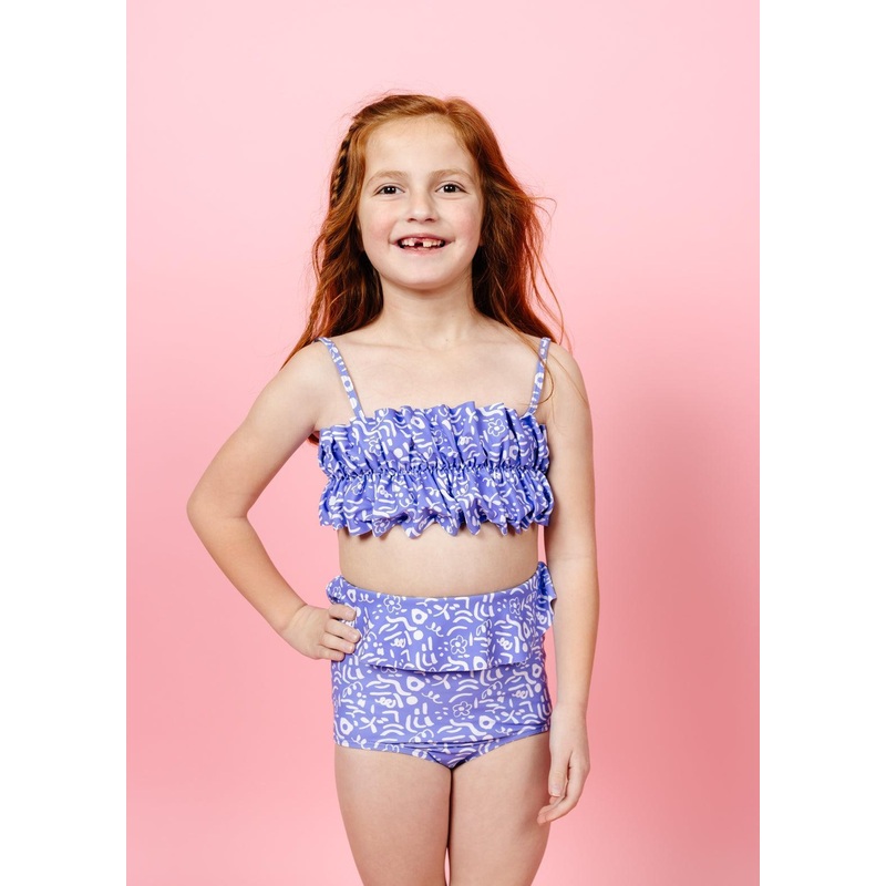 Doodles | Mini Oversized Ruffle Top