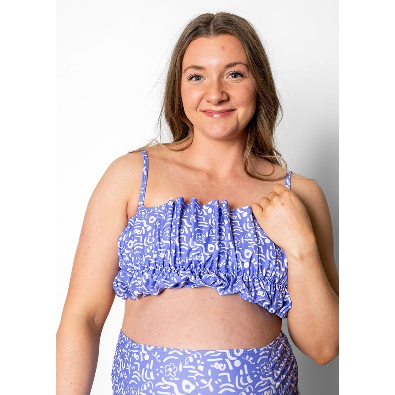 Doodles | Oversized Ruffle Top