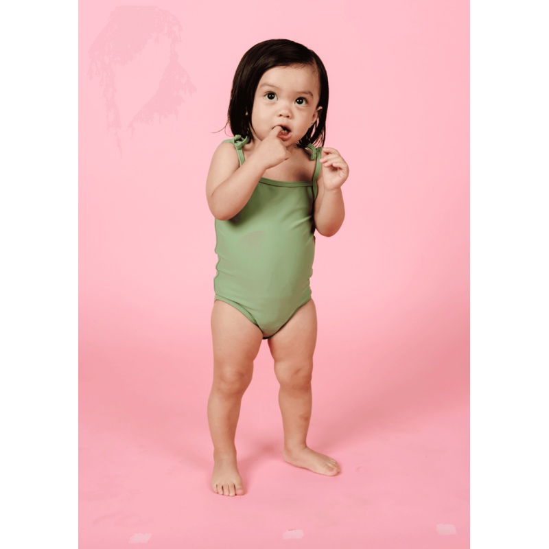 Meadow Green | Baby Simply One-Piece