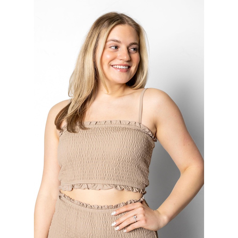 Taupe | Bandeau Top