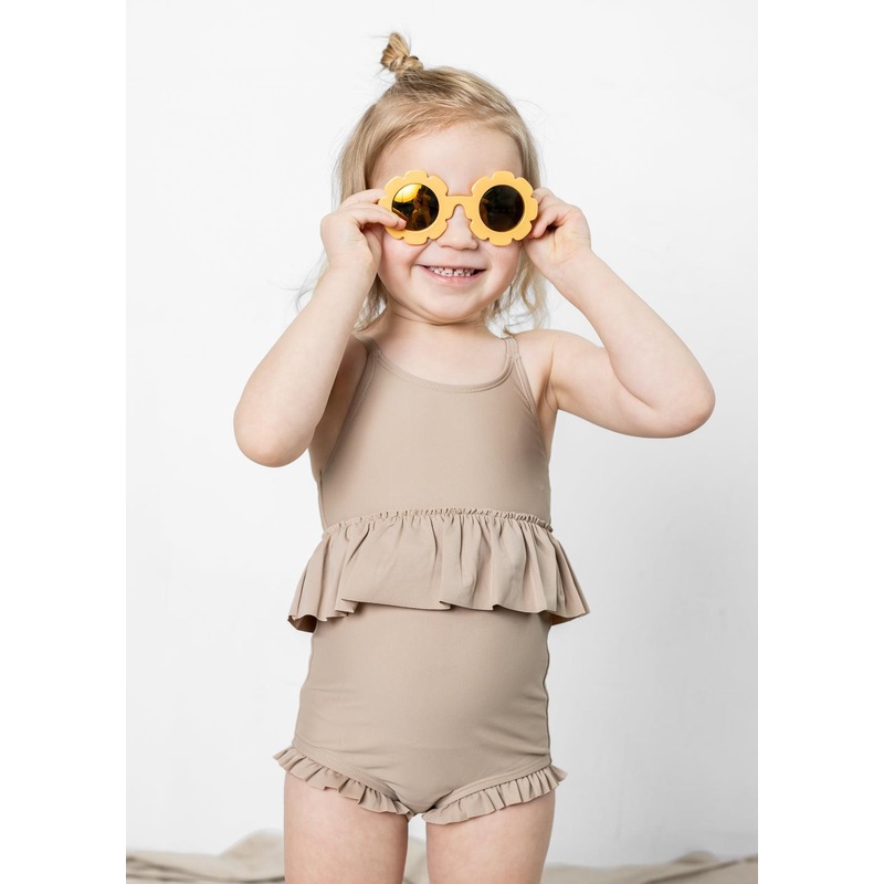 Taupe | Mini All Ruffled Up Bottoms