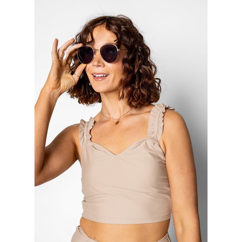 Taupe | Ripple Top