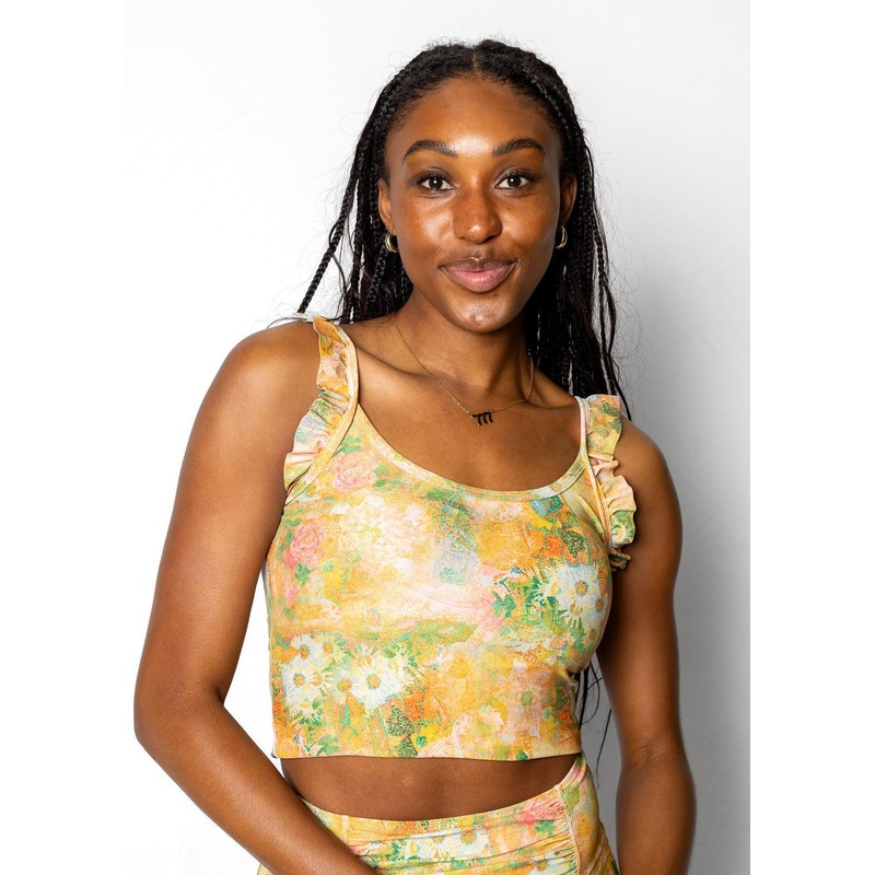 Wonderland Floral | Flutter Top