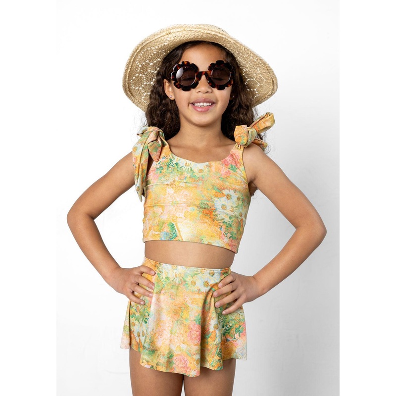 Wonderland Floral | Mini Knot Top