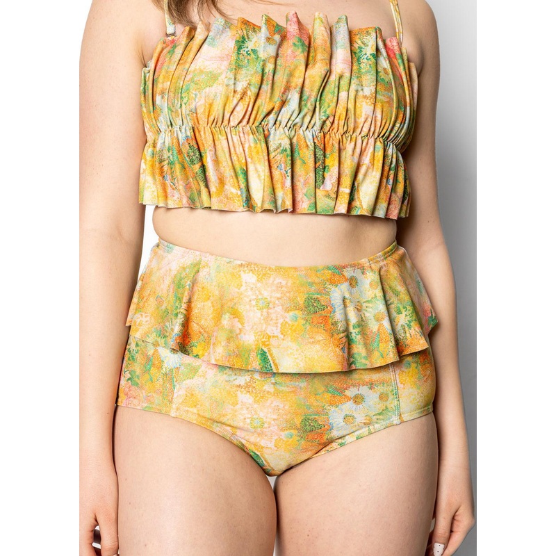 Wonderland Floral | Peplum Bottoms