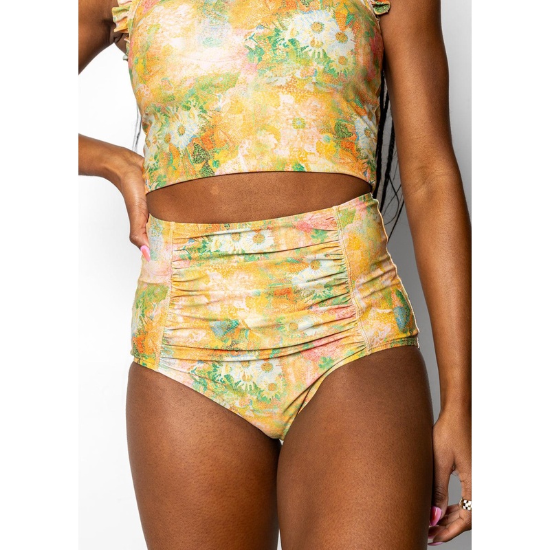 Wonderland Floral | Ruched Bottoms 2.0