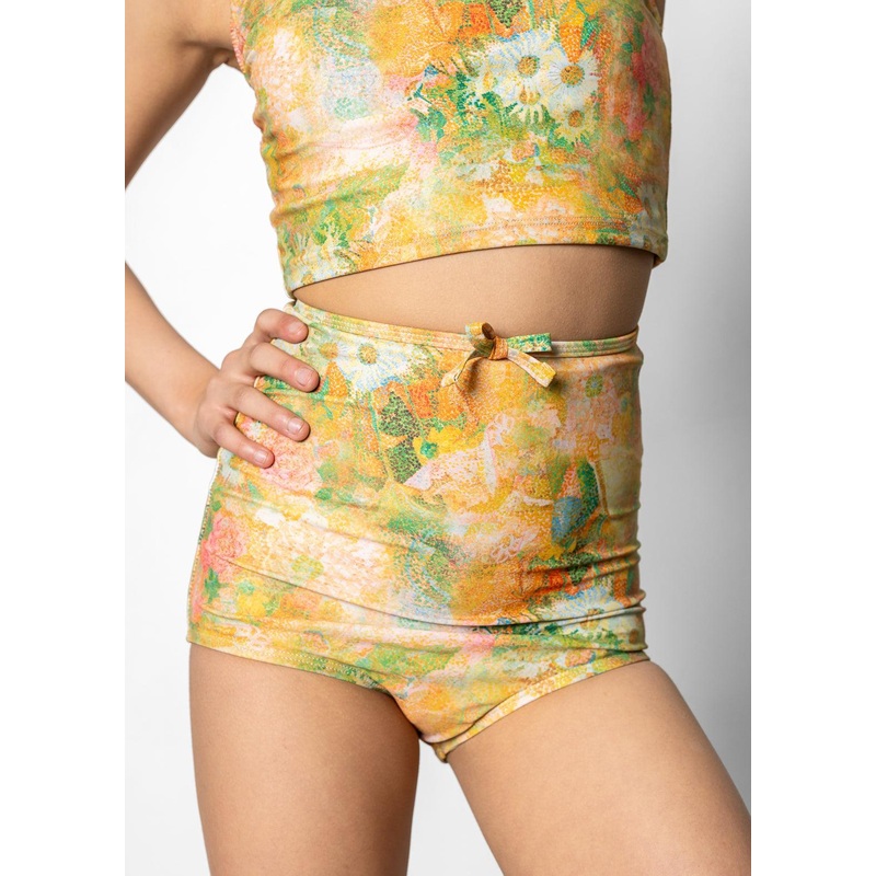 Wonderland Floral | Youth Bow Bottoms