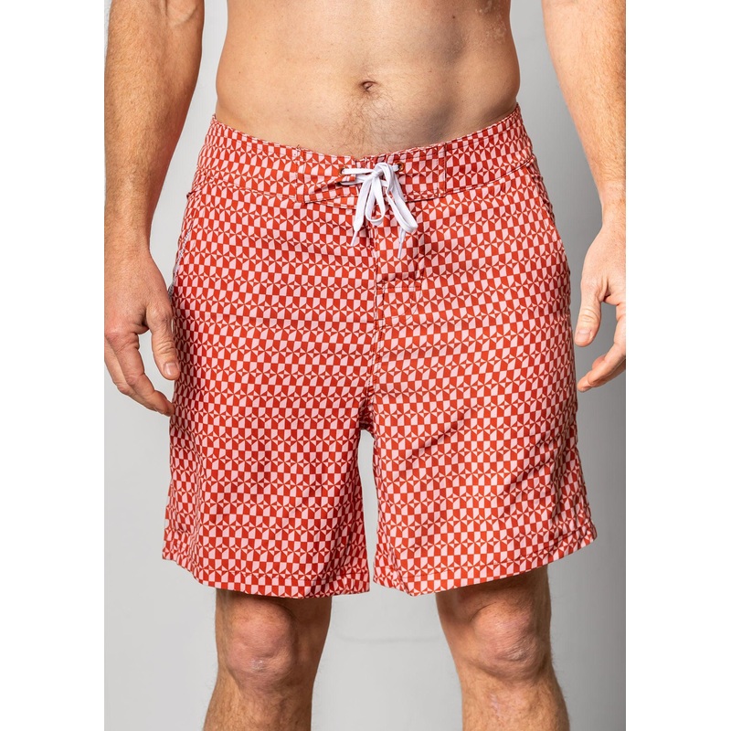 Geometric | Men's Swim Trunks