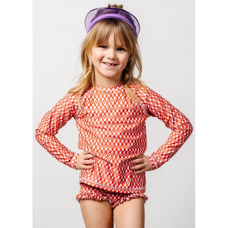 Geometric | Mini Rashguard Top (Unisex)