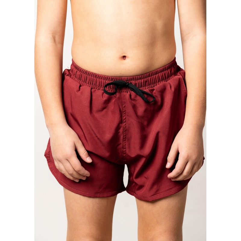Maroon | Youth Retro Shorties