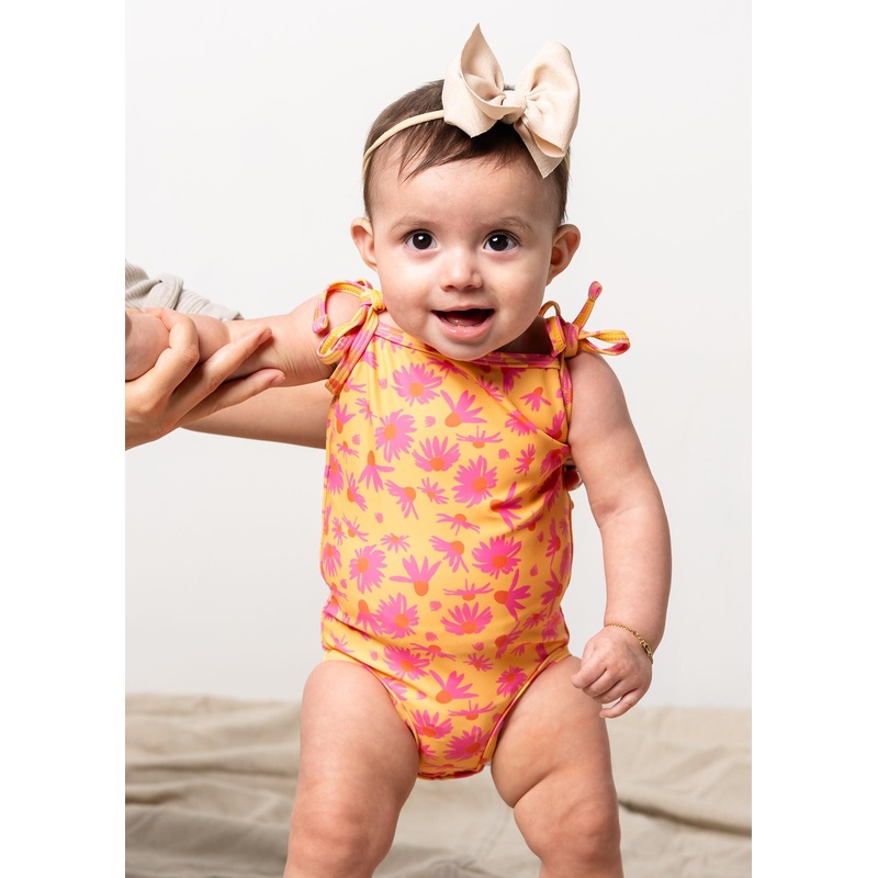 Playful Daisies | Baby Simply One-Piece