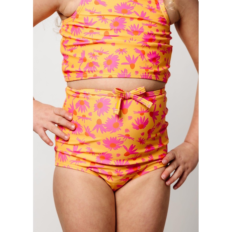Playful Daisies | Mini Bow Bottoms