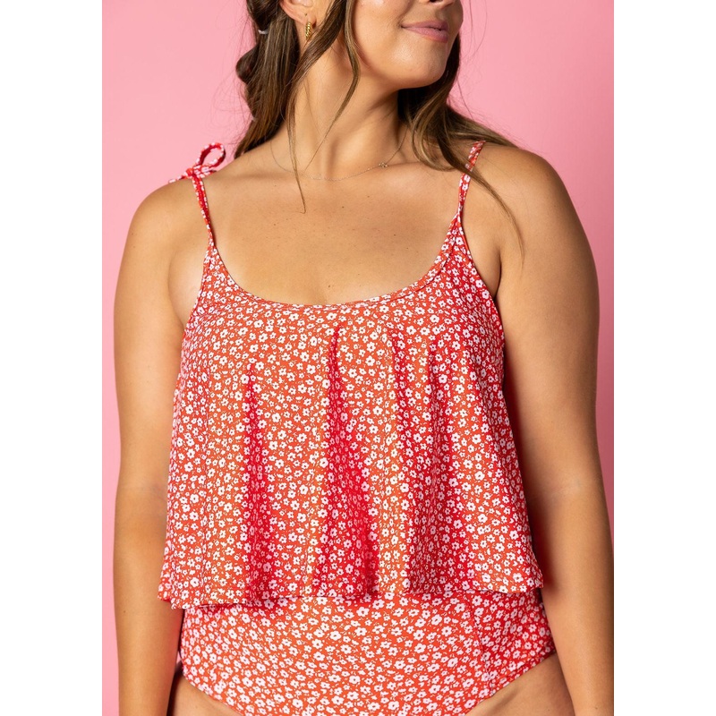 Red Ditsy Floral | Swing Top