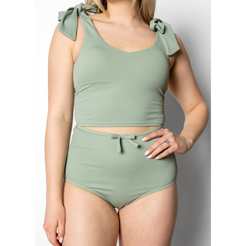 Ribbed Sage | Bow Bottoms
