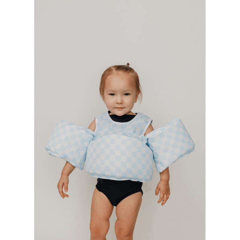Splasher | Light Blue Checkered
