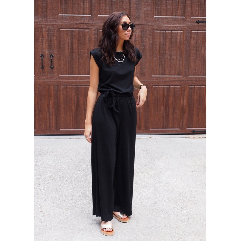 jumpsuit in ebony
