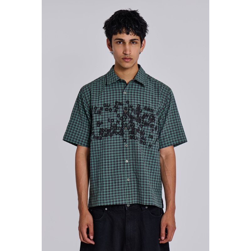 Green Typo Shirt
