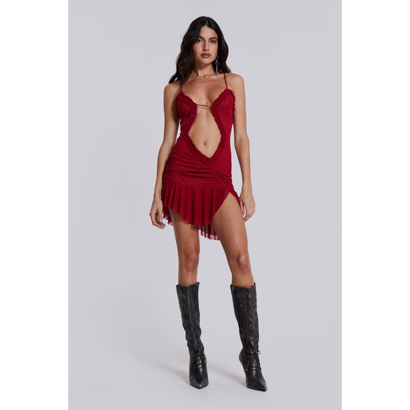 Scarlett Red Mini Fatale Dress