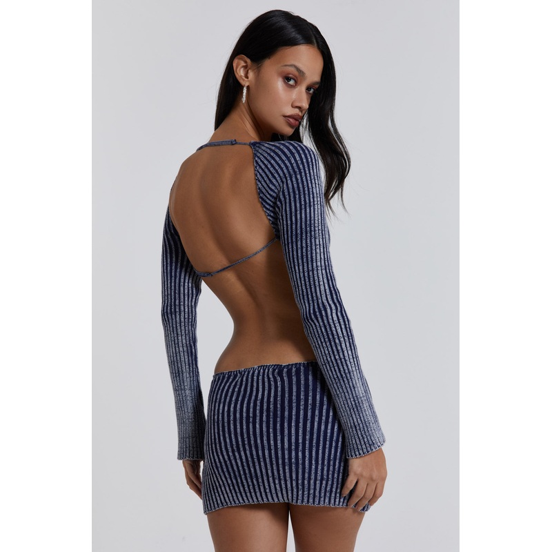 Tribeca Backless Mini Dress