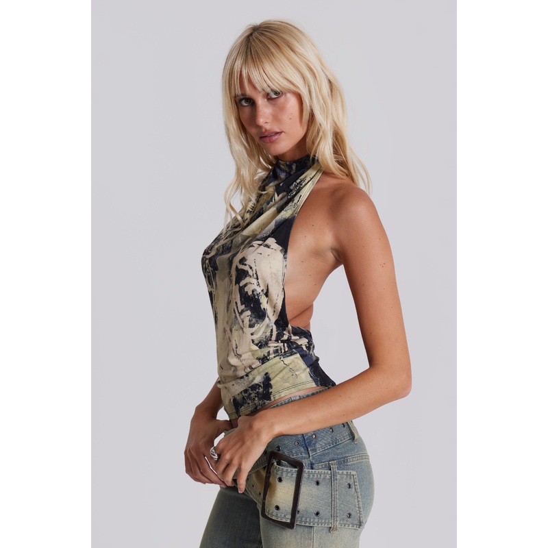 Vision Backless Halter Top
