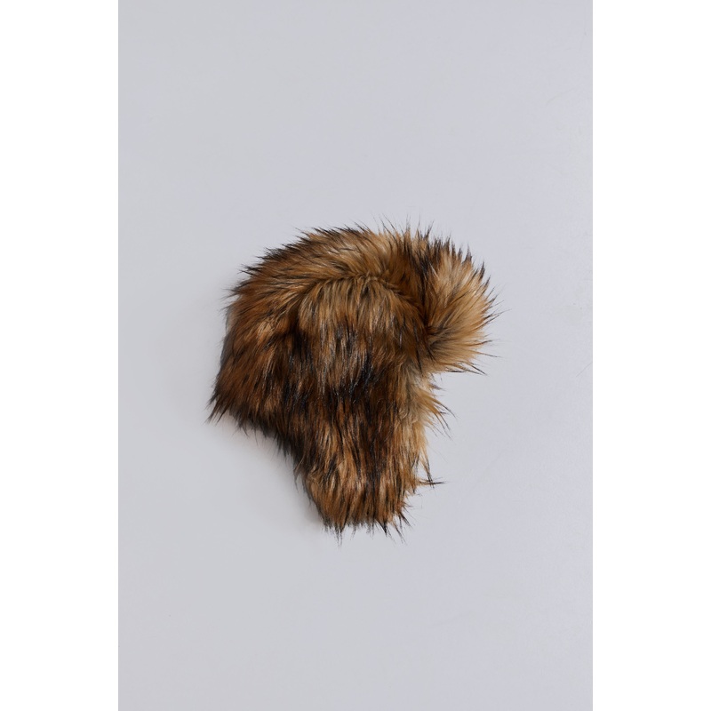 Blonde Fur Trapper Hat