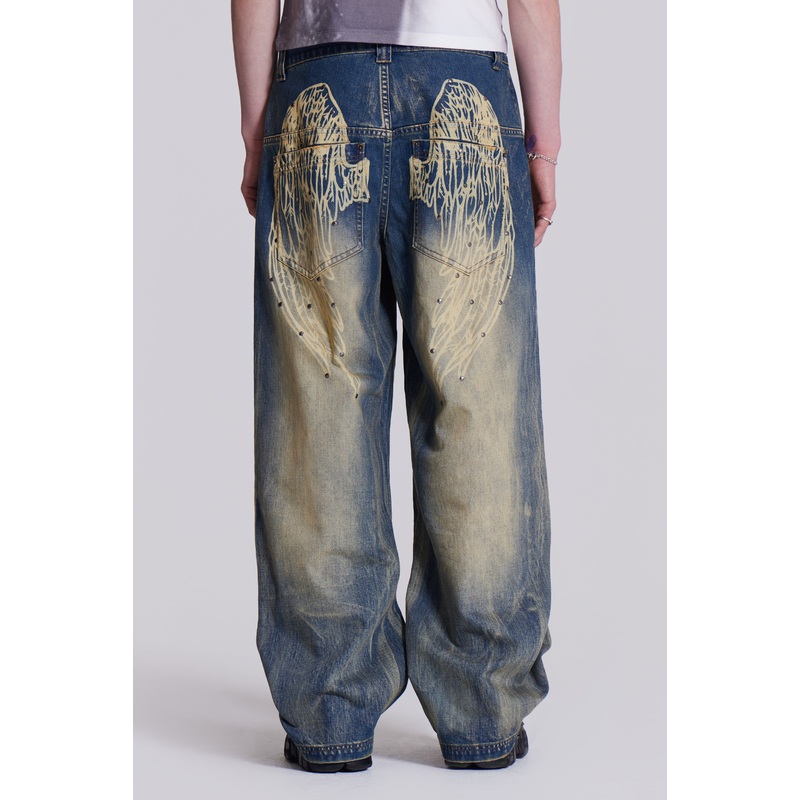 Blue Ethereal Colossus Jeans