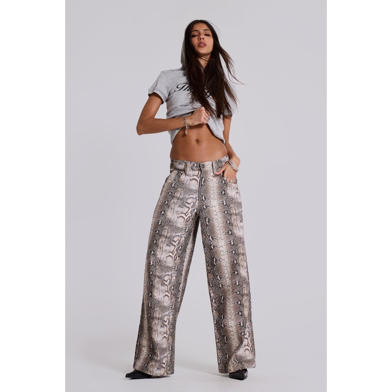 Boa Snake Print Colossus Jeans